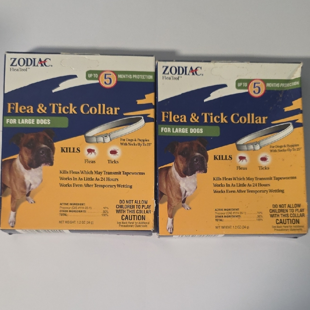 Zodiac FleaTrol Flea & Tick Collar for Large Dogs 2pcs